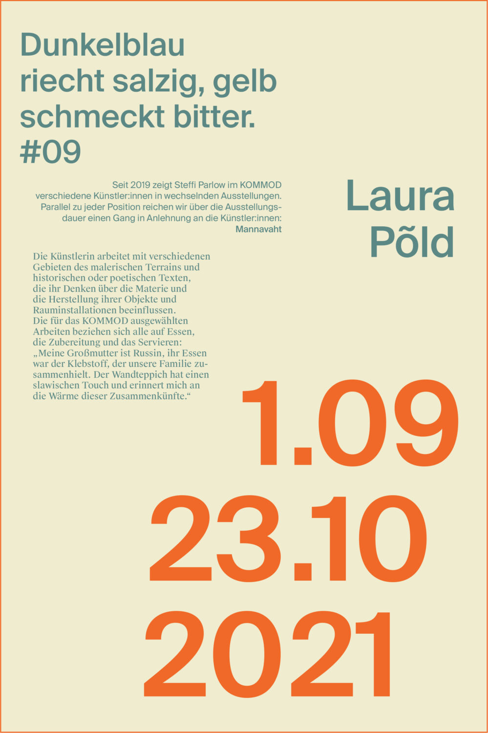 Laura Põld exhibition